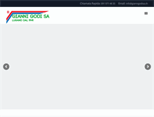 Tablet Screenshot of giannigodisa.ch